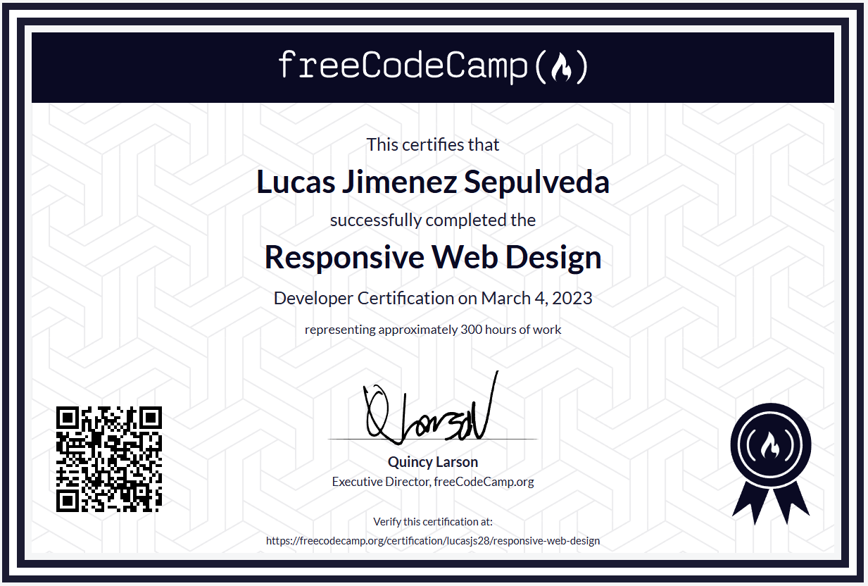Certificado Responsive Web Design